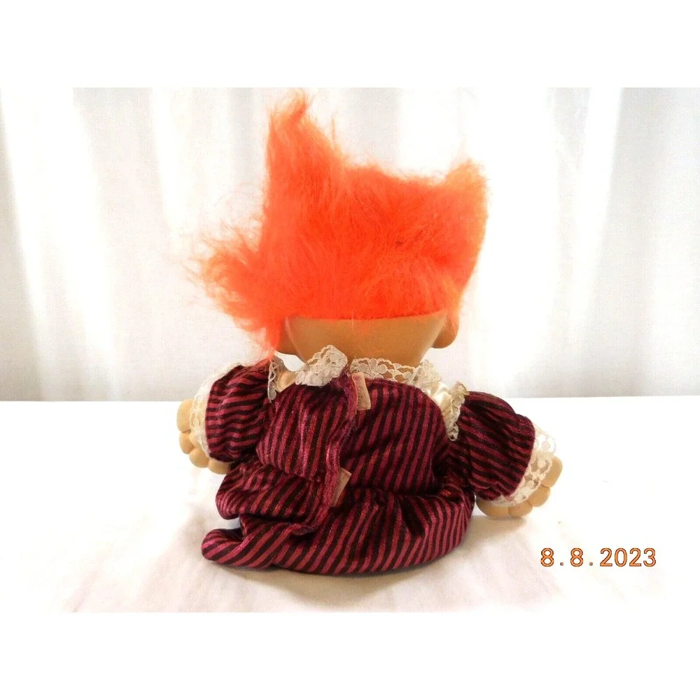VTG 1992 MT Multi Toys Corp Troll Doll Orange Hair Outfit‎ 11.5